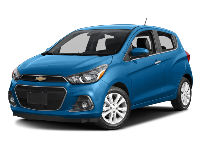 2016 Chevrolet Spark 2LT in Splash — front three-quarter view